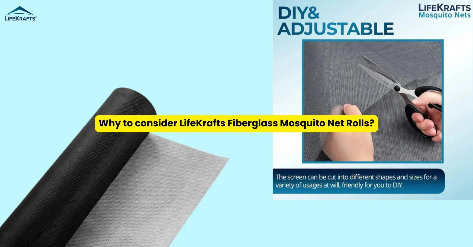 Fiberglass Mosquito Net Rolls