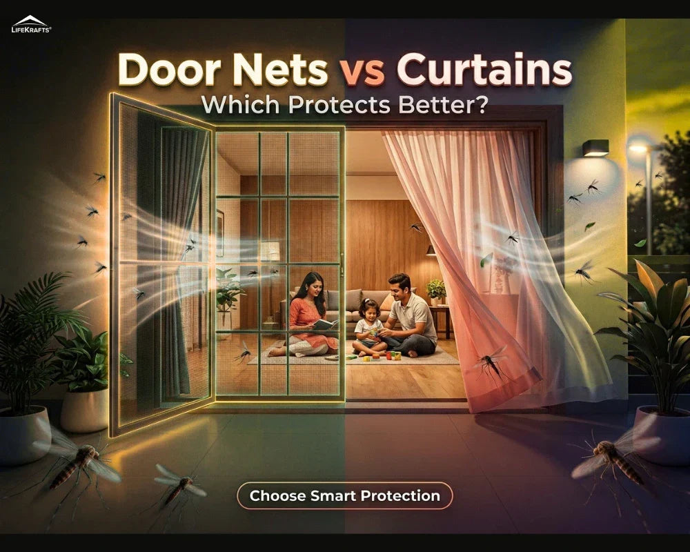 Mosquito Door Nets vs Mosquito Curtains