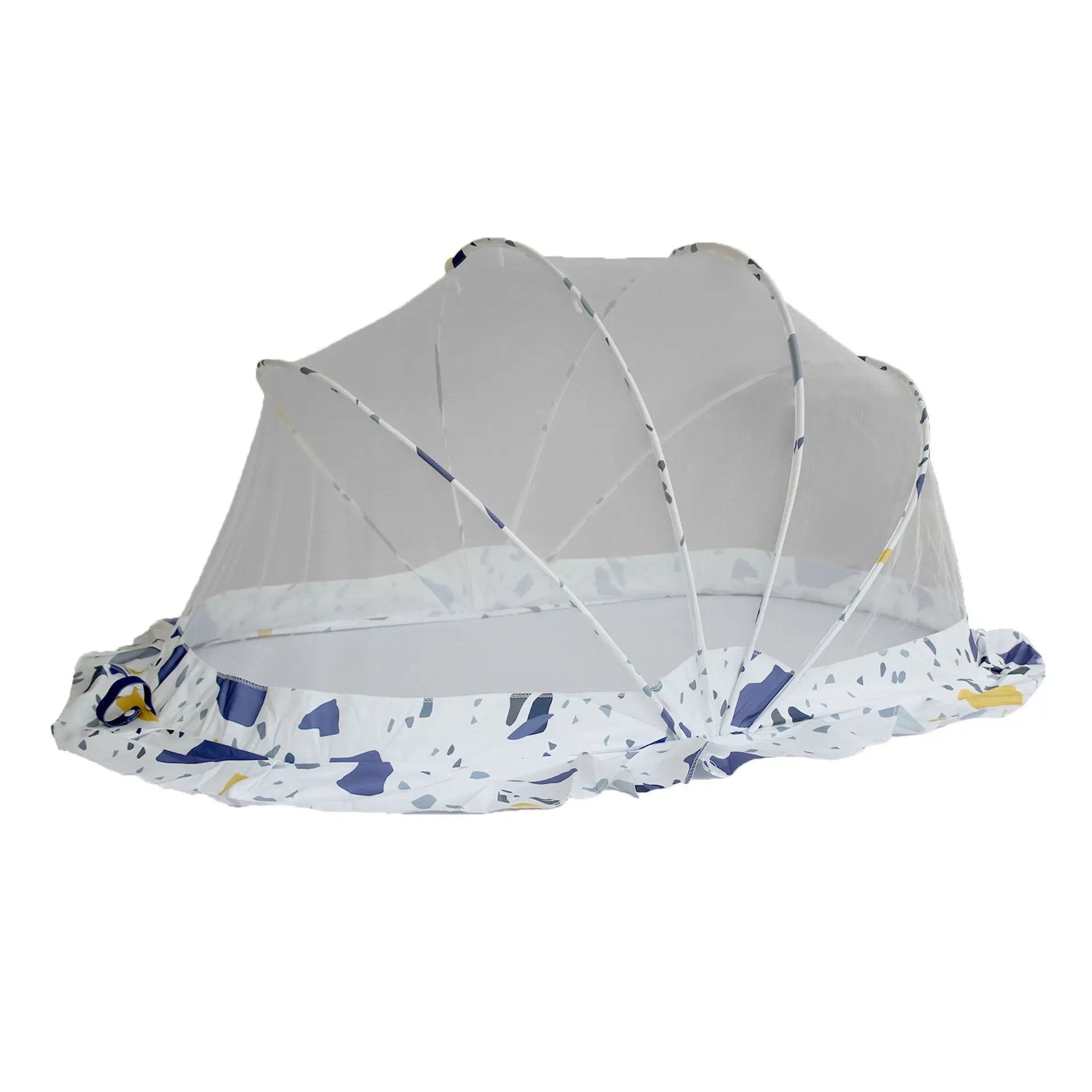 Baby Crib Mosquito Net| 110 x 60 x 55cms | Color Pattern LifeKrafts