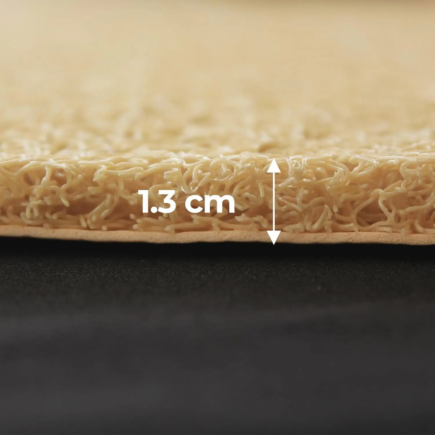 Cushion Noodle Floor Mat for Entryways| Dirt/Mud Trapper Beige Color LifeKrafts