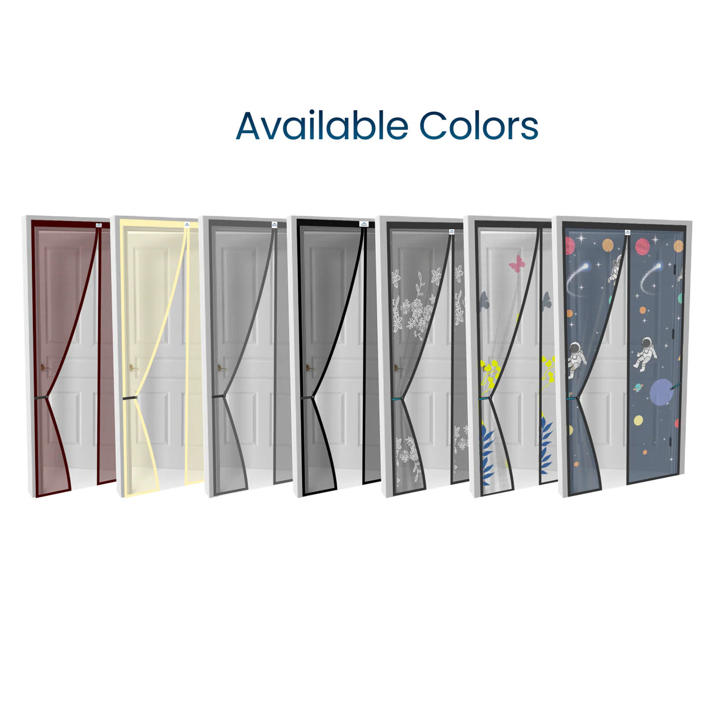 Magnetic Mosquito Net for Door - BEIGE