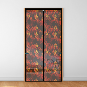 Polyester Door Mosquito Net – Autumn Design