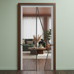 Fiberglass Door Mosquito Net | mosquito net for doors | Grey | - Lifekrafts