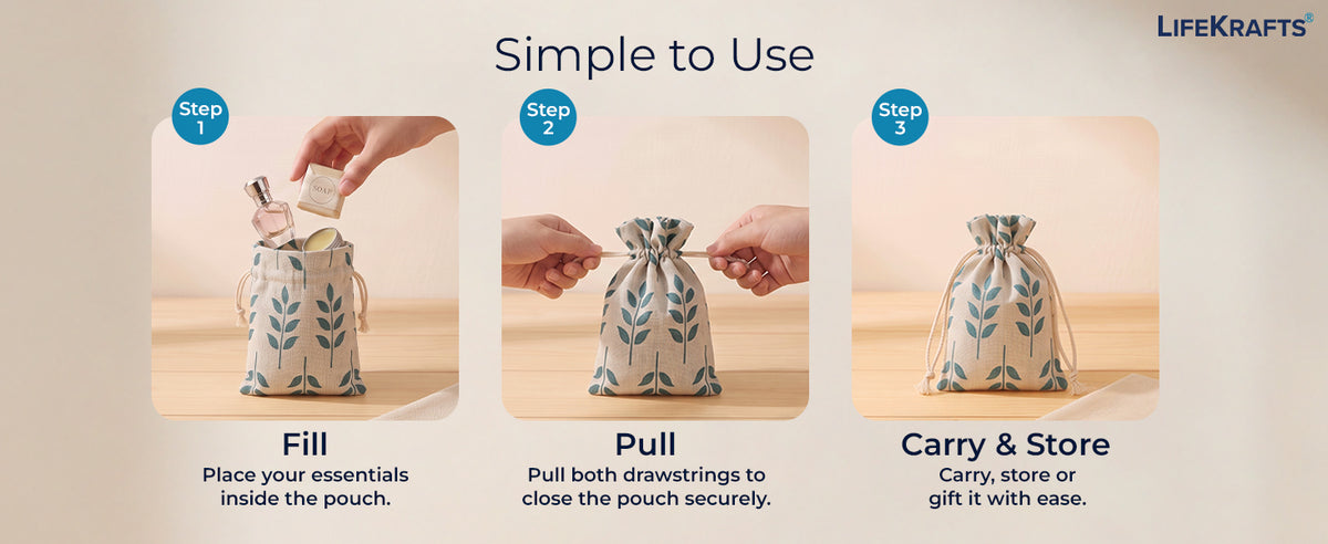 Easy Drawstring Closure