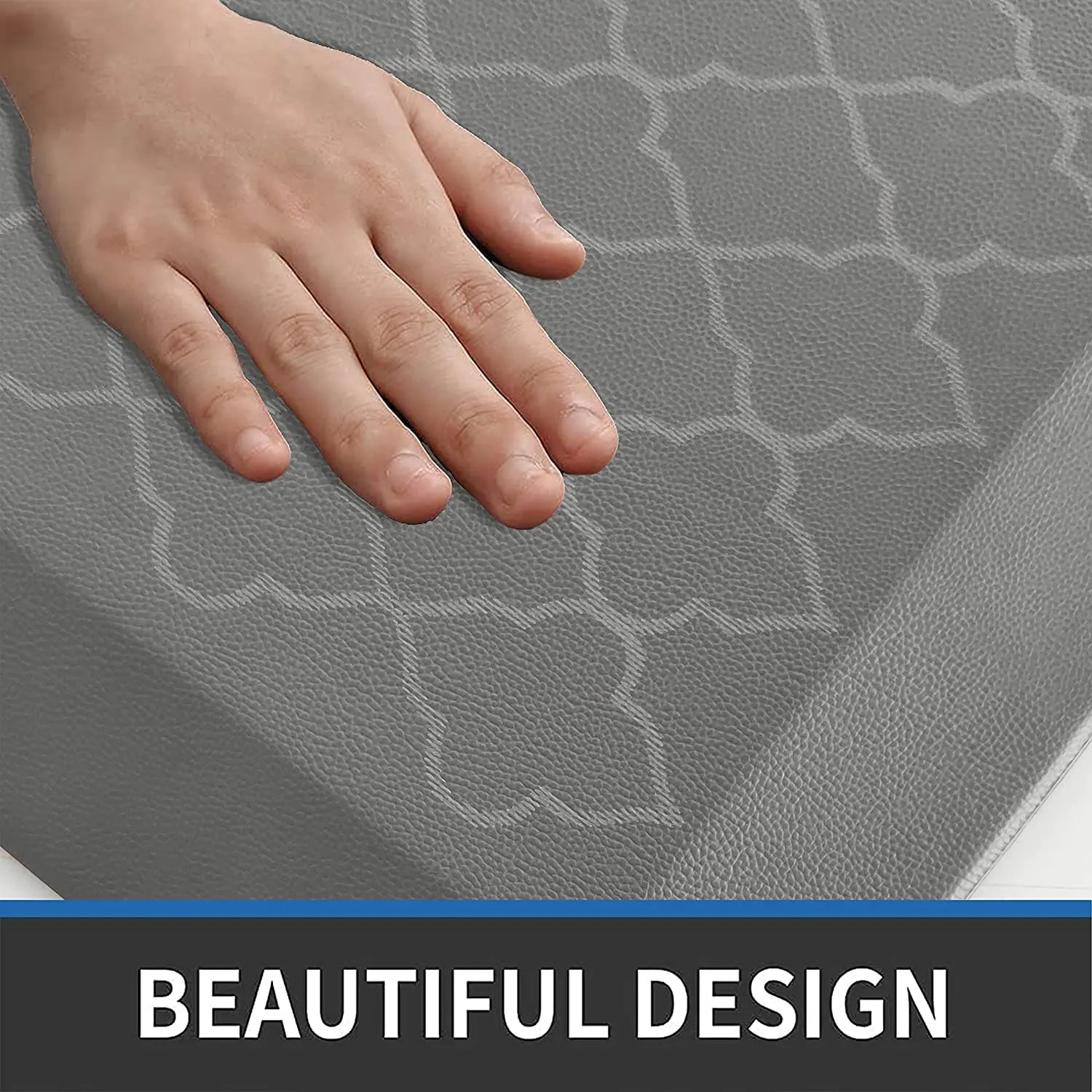 Anti Fatigue Floor Mat ( Grey ) Anti Fatigue mats LifeKrafts