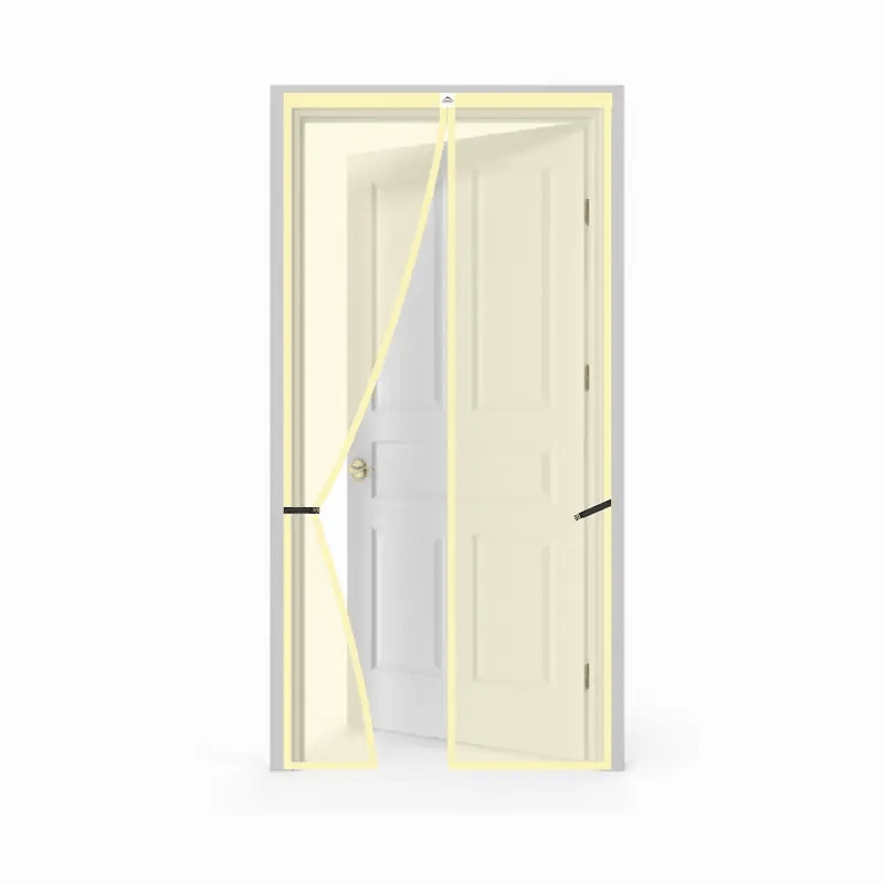 Magnetic Mosquito Net for Door - BEIGE