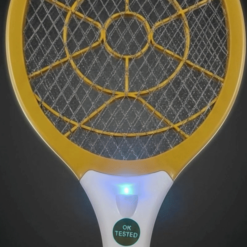 Mosquito Bat -Killer Racket (400mAh) - Yellow
