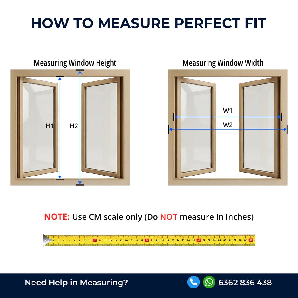 Customizable Mosquito Net For Window