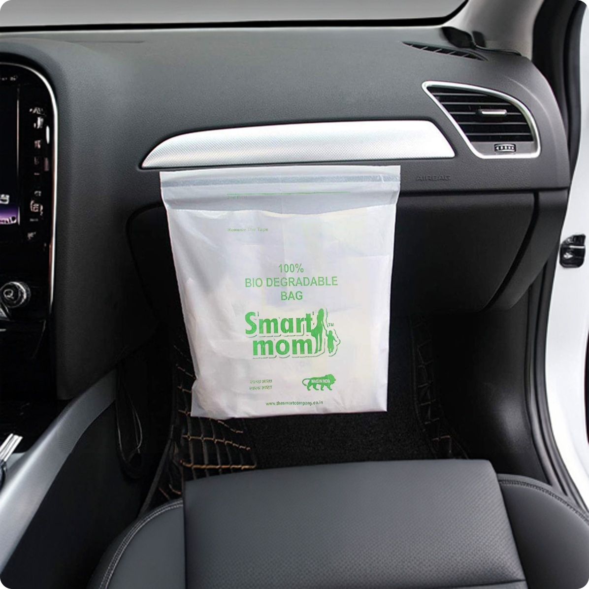 Smart mom Scented, Bio-degradable and ECO Friendly Disposable Bags.