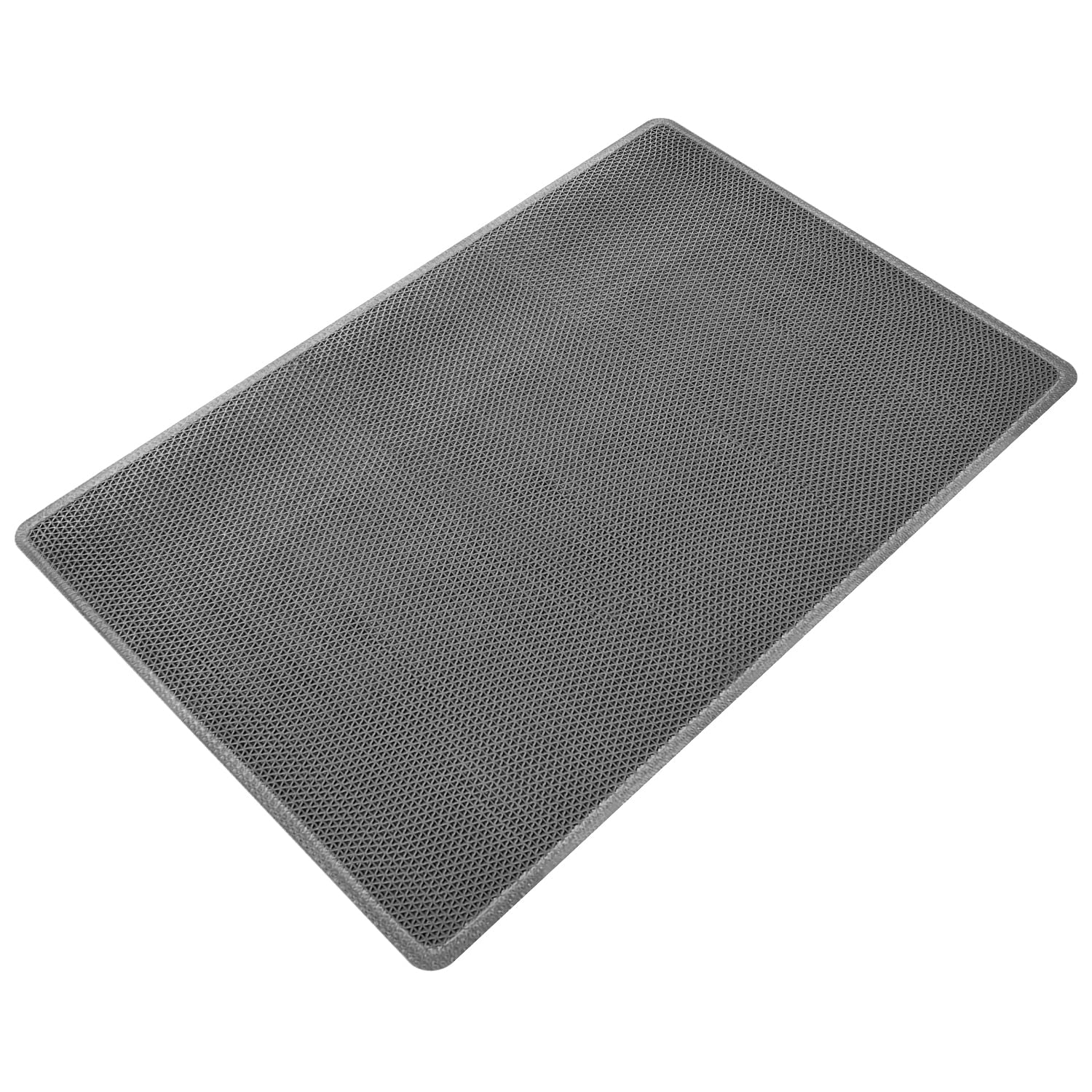 Anti-Skid Mat: Multipurpose Commercial PVC Floor Mat - Grey