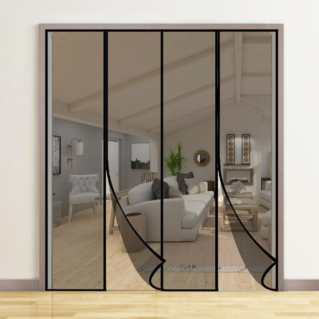 Customizable Magnetic Door Mosquito Net Curtain Mosquito Net Customize LifeKrafts