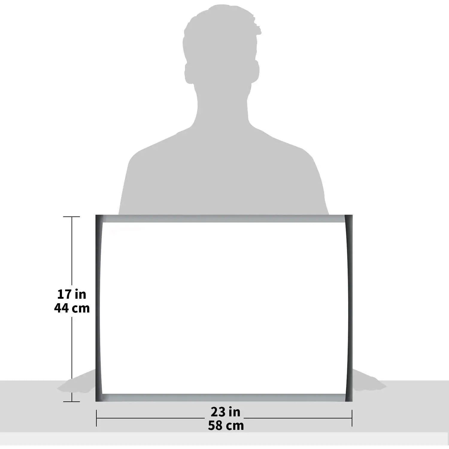 Dry Erase Magnetic White Board | Size: (23 x 17) inches - Pack of 1 Wow Magnet LifeKrafts