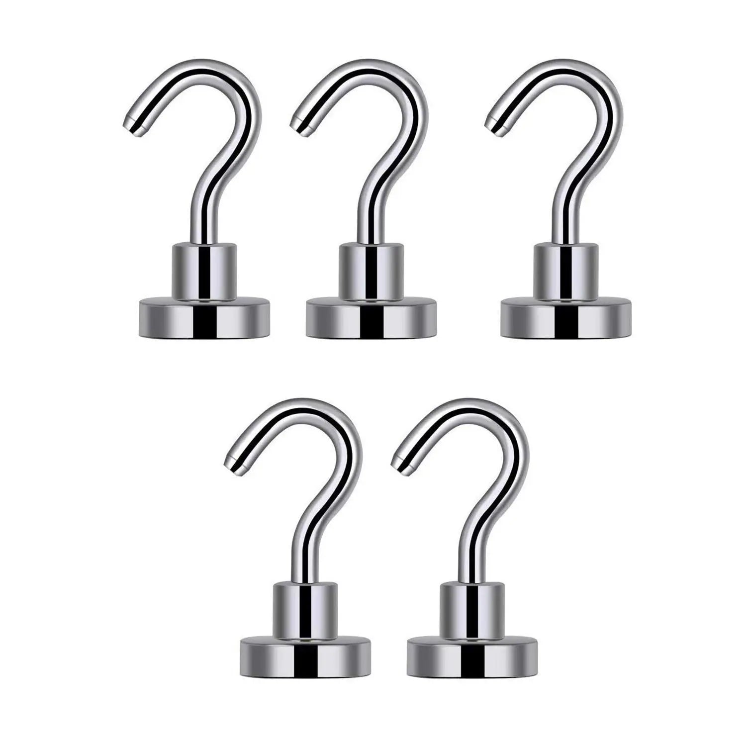 Magnetic Hooks for Multi-Function on Metal Surface Pack of 5 Wow Magnet LifeKrafts