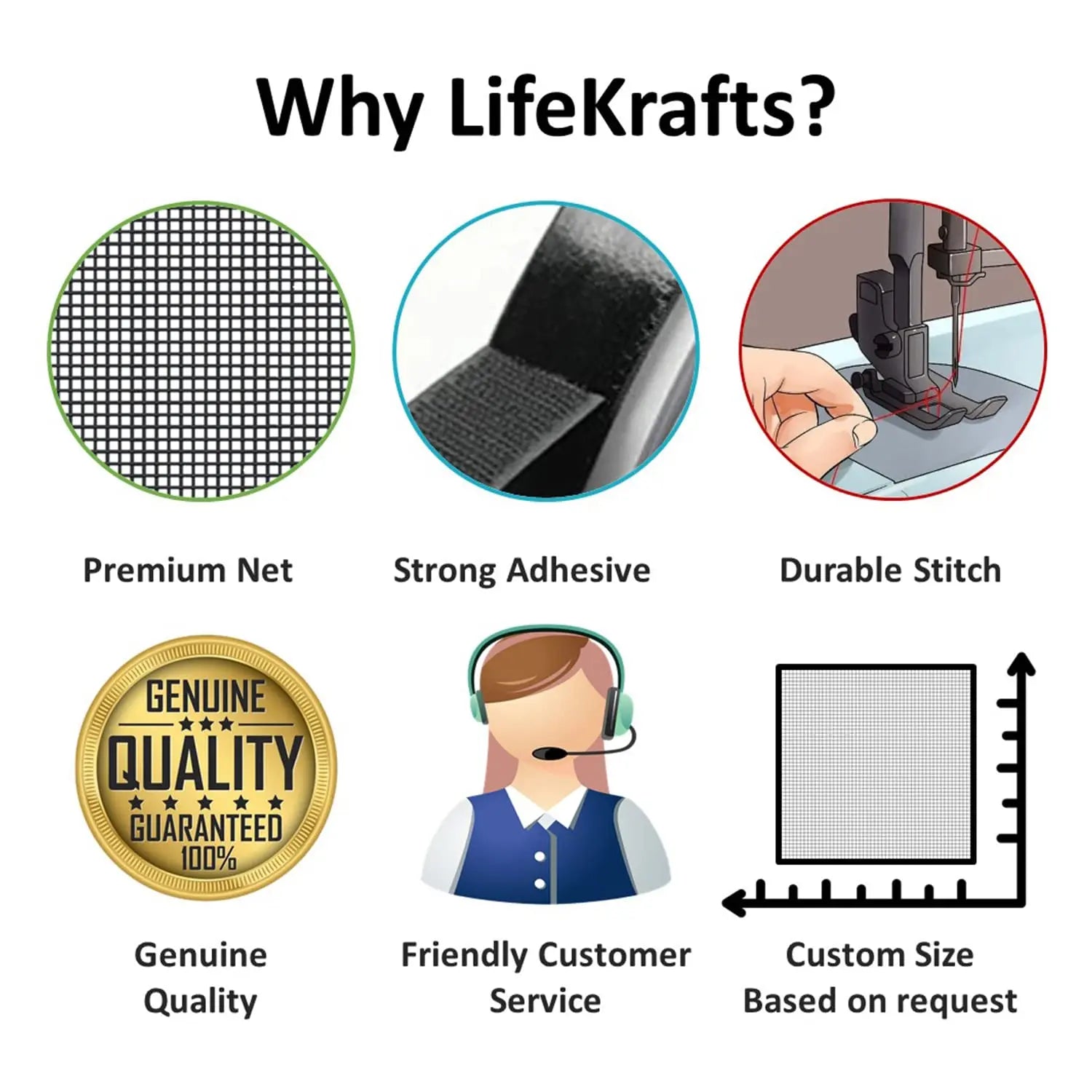 Polyester Window Mosquito Net (Pre-Stitched) | lifekrafts mosquito net for windows | BROWN Mosquito Net Customize LifeKrafts