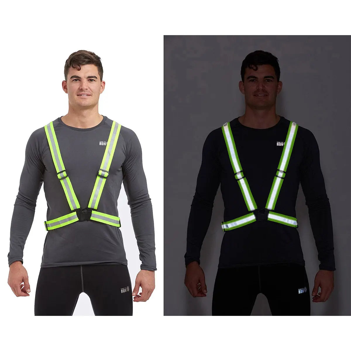 Safety Reflective Vest for Outdoors and Biking - Green Color LifeKrafts