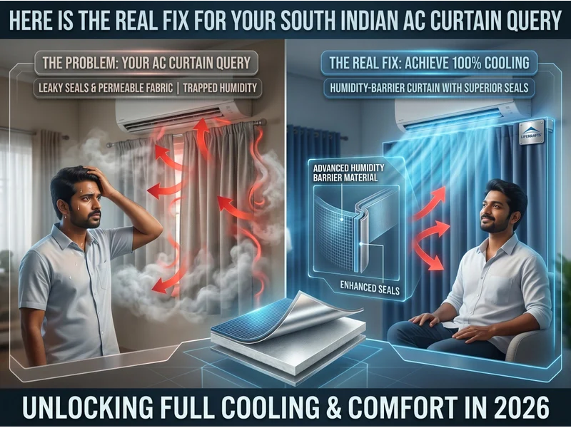 How an Hidden Humidity Traps Stopping AC Curtains from Cooling South Indian Homes in 2026