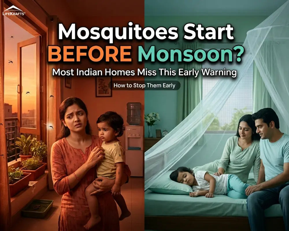 Summer Mosquito Problem in India: Why It Starts Before Monsoon & How to Stop It  By Team LifeKrafts