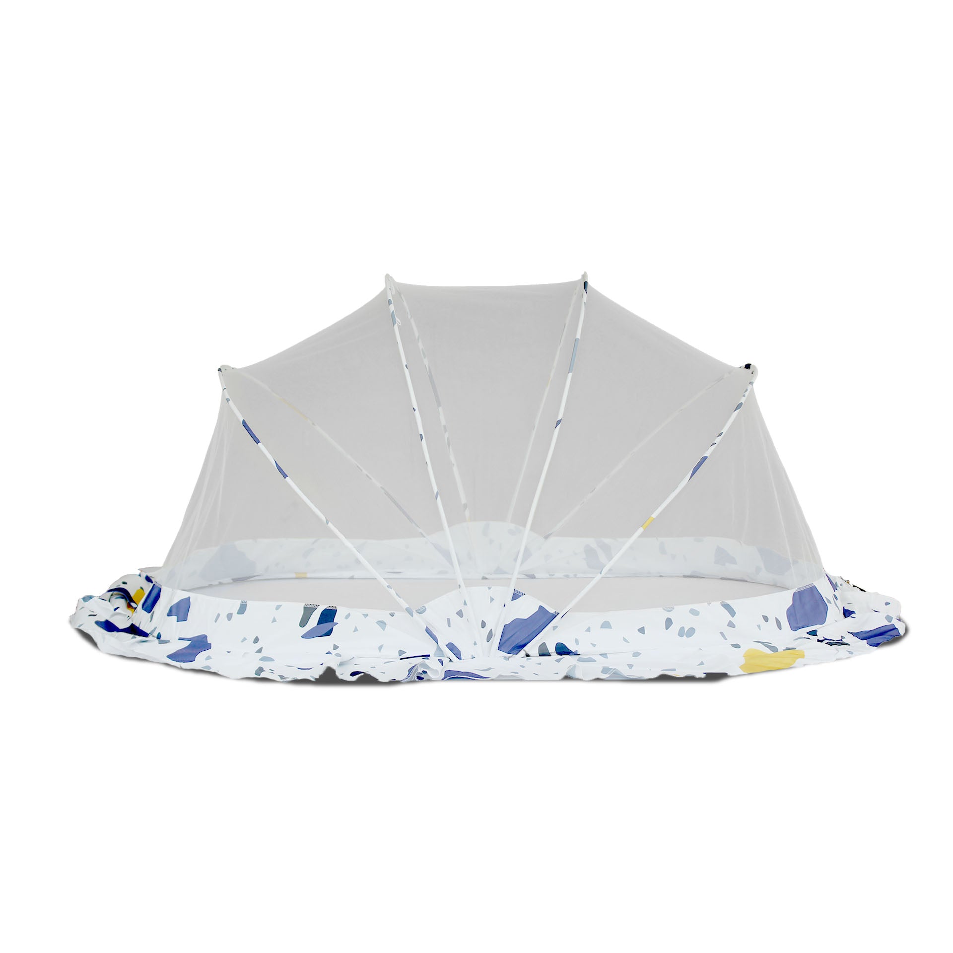 Baby Crib Mosquito Net| 110 x 60 x 55cms |  Color Pattern