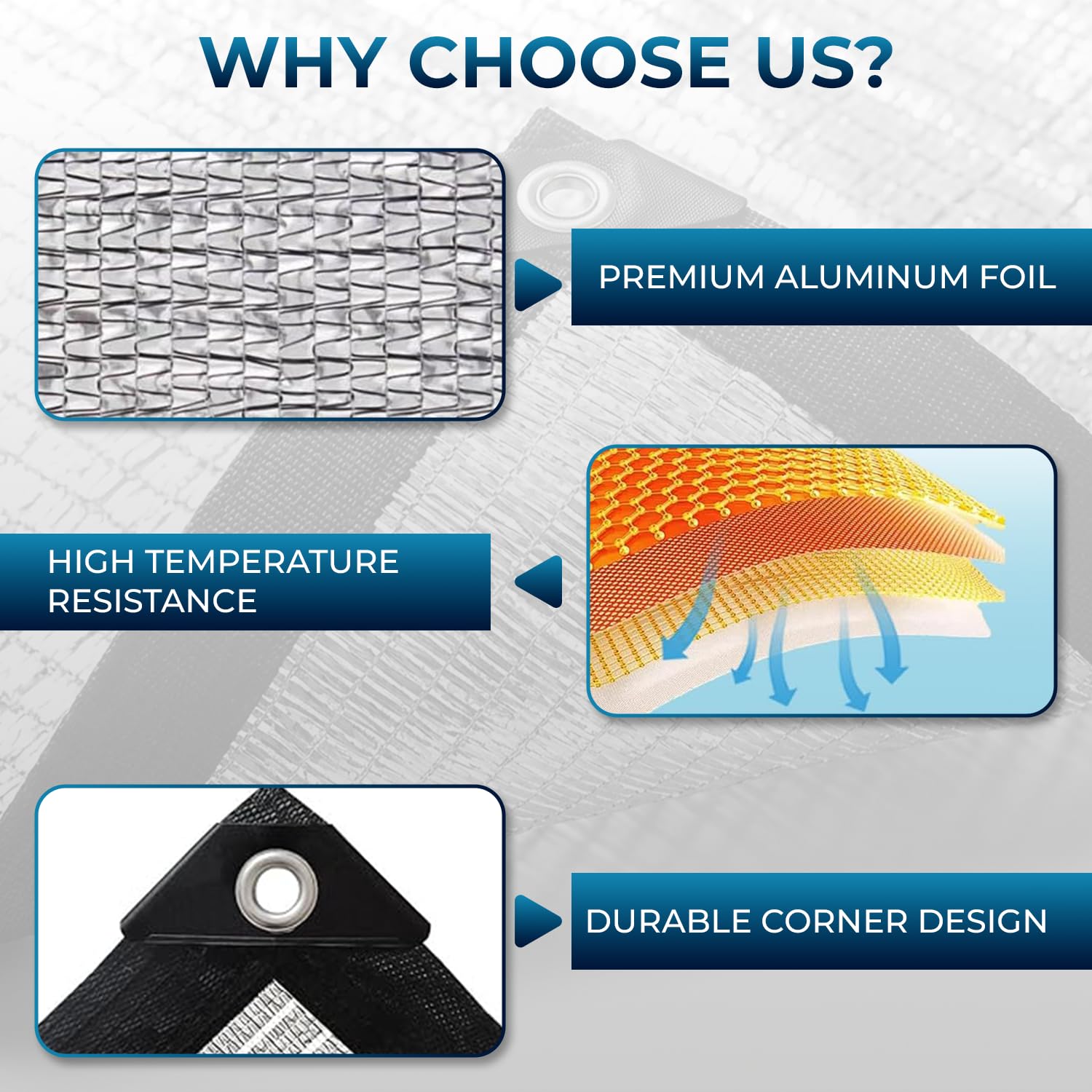 Aluminium Shade Net - Lifekrafts LifeKrafts
