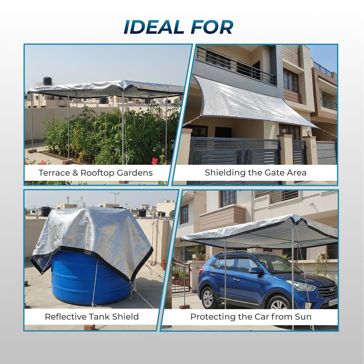 Aluminium Shade Net - Lifekrafts LifeKrafts