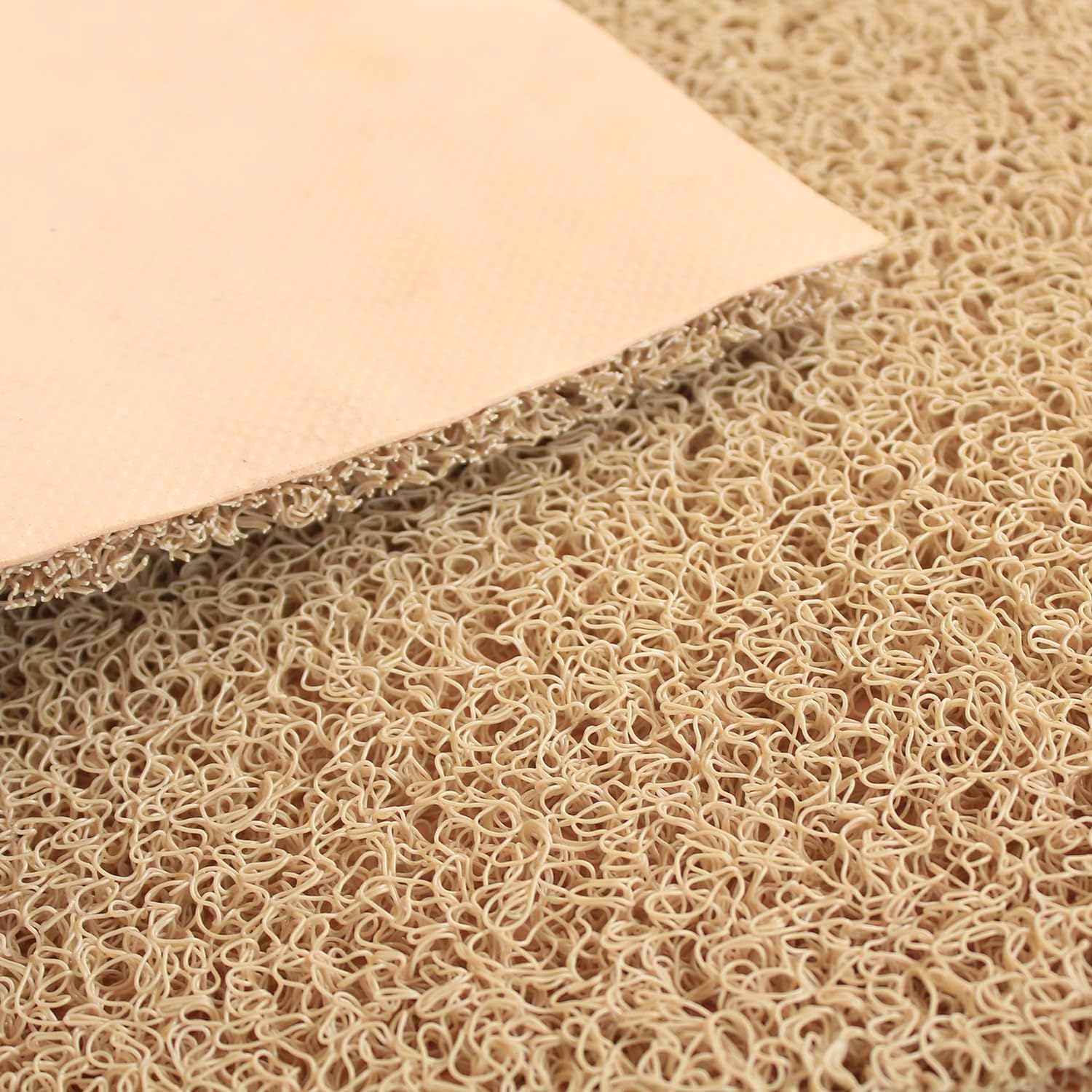 Cushion Noodle Floor Mat for Entryways| Dirt/Mud Trapper Beige Color - LifeKrafts