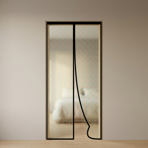 AC Curtain Magnetic - Customizable | Clear Glitter Magnetic Thermal | LifeKrafts