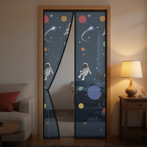 Astro Net - Polyester Door Mosquito Net with Magnets