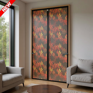 Autumn Leaf Magnetic Door Net - Polyester