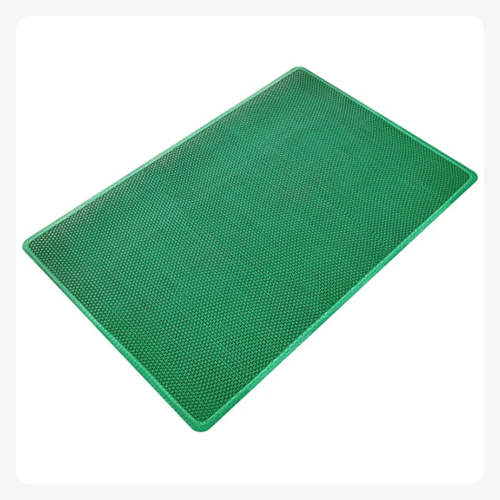 Anti-Skid Mat: Multipurpose Commercial PVC Floor Mat- Green anti-skid floor mats LifeKrafts