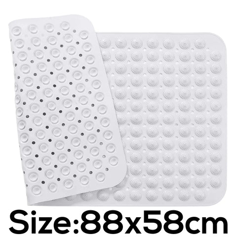 anti skid bath mat - white Color (88*58cm) Accu-Pebble Anti Skid solution LifeKrafts