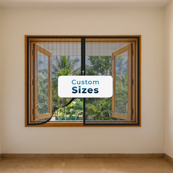 Customizable Mosquito Net For Window