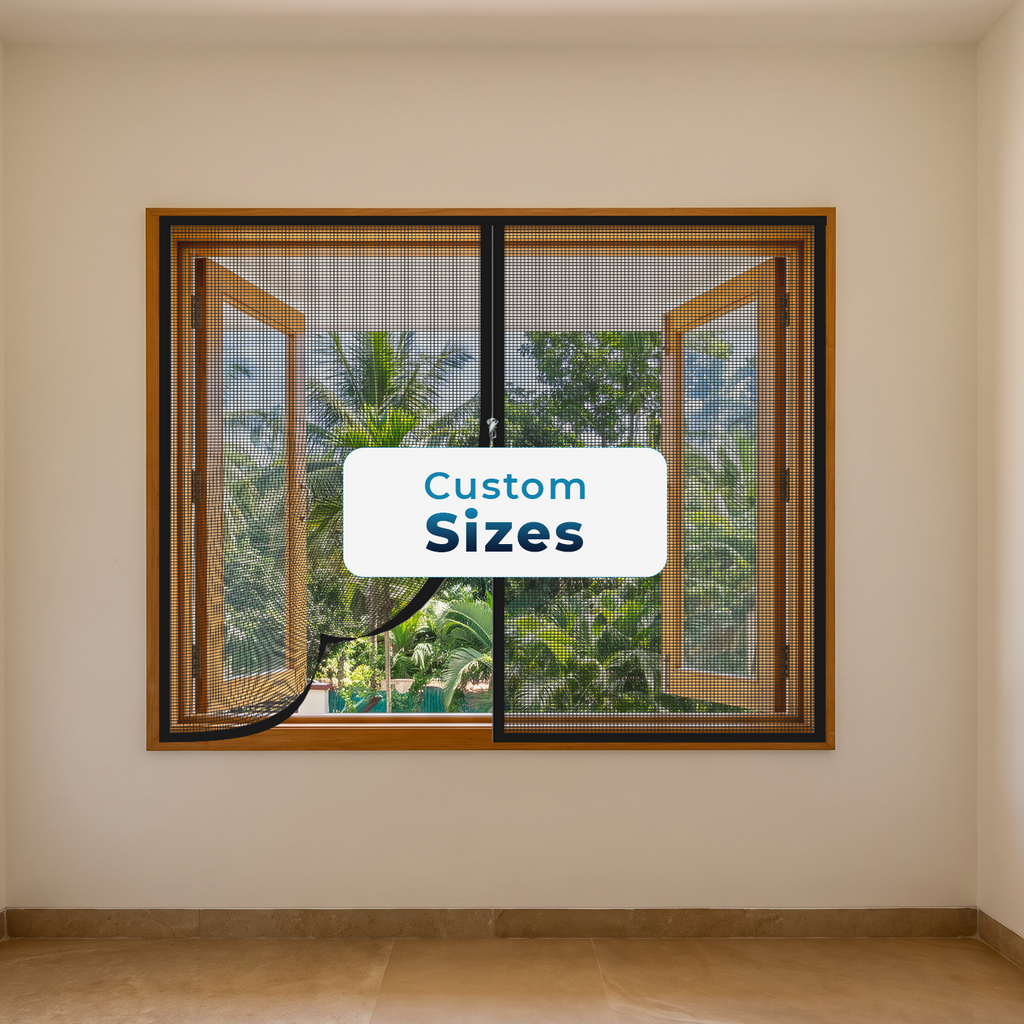 Customizable Mosquito Net For Window