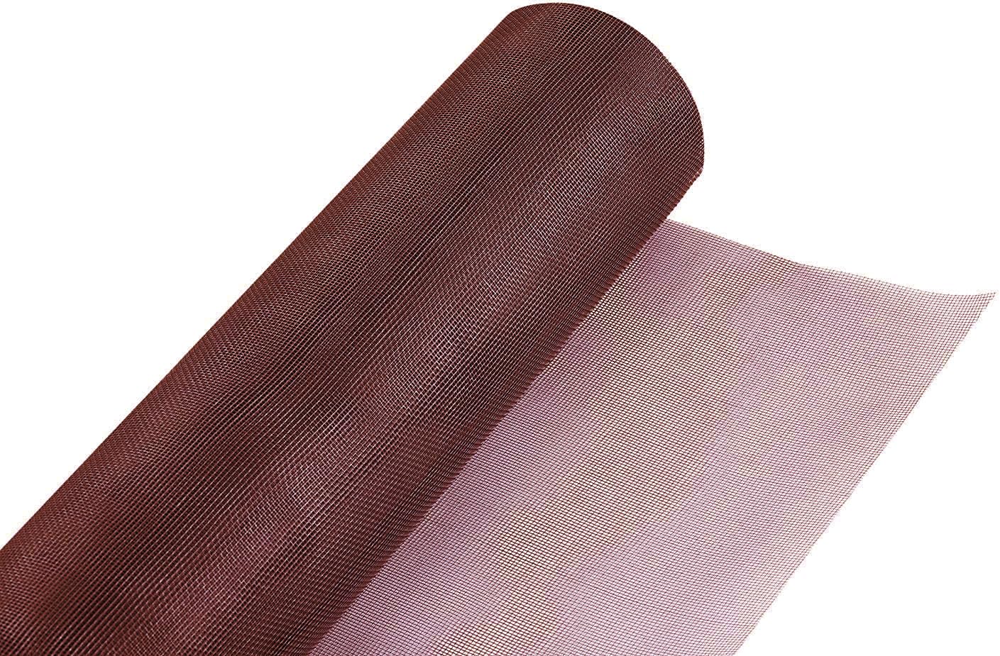 Fiberglass Mesh Roll for Mosquito Window | 120GSM | Brown | LifeKrafts