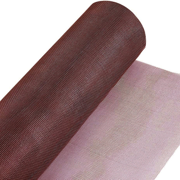 Fiberglass Mesh Roll for Mosquito Window | 120GSM | Brown | LifeKrafts