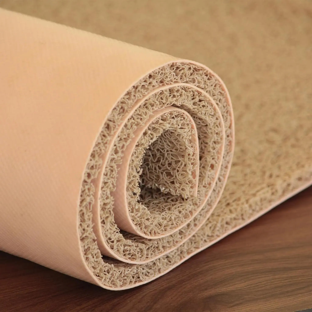 Cushion Noodle Floor Mat for Entryways| Dirt/Mud Trapper Beige Color LifeKrafts