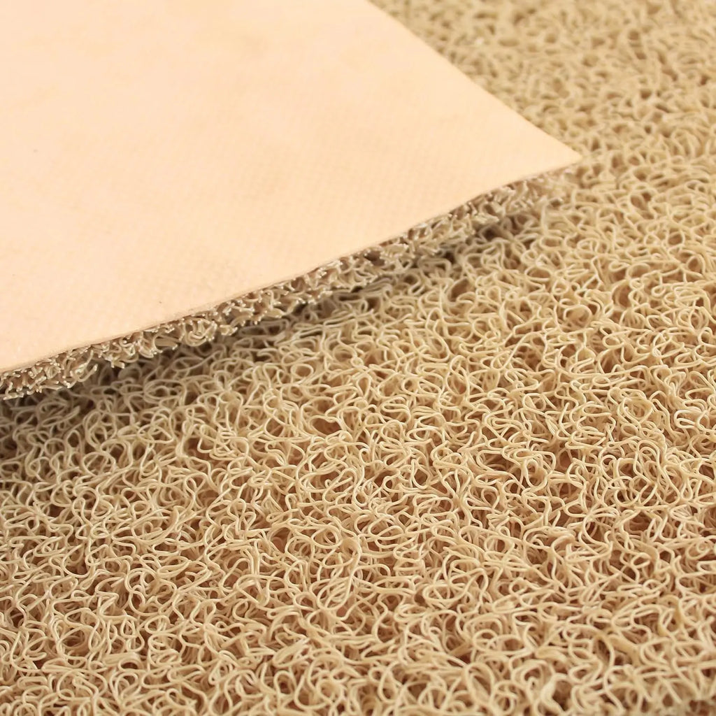 Cushion Noodle Floor Mat for Entryways| Dirt/Mud Trapper Beige Color LifeKrafts