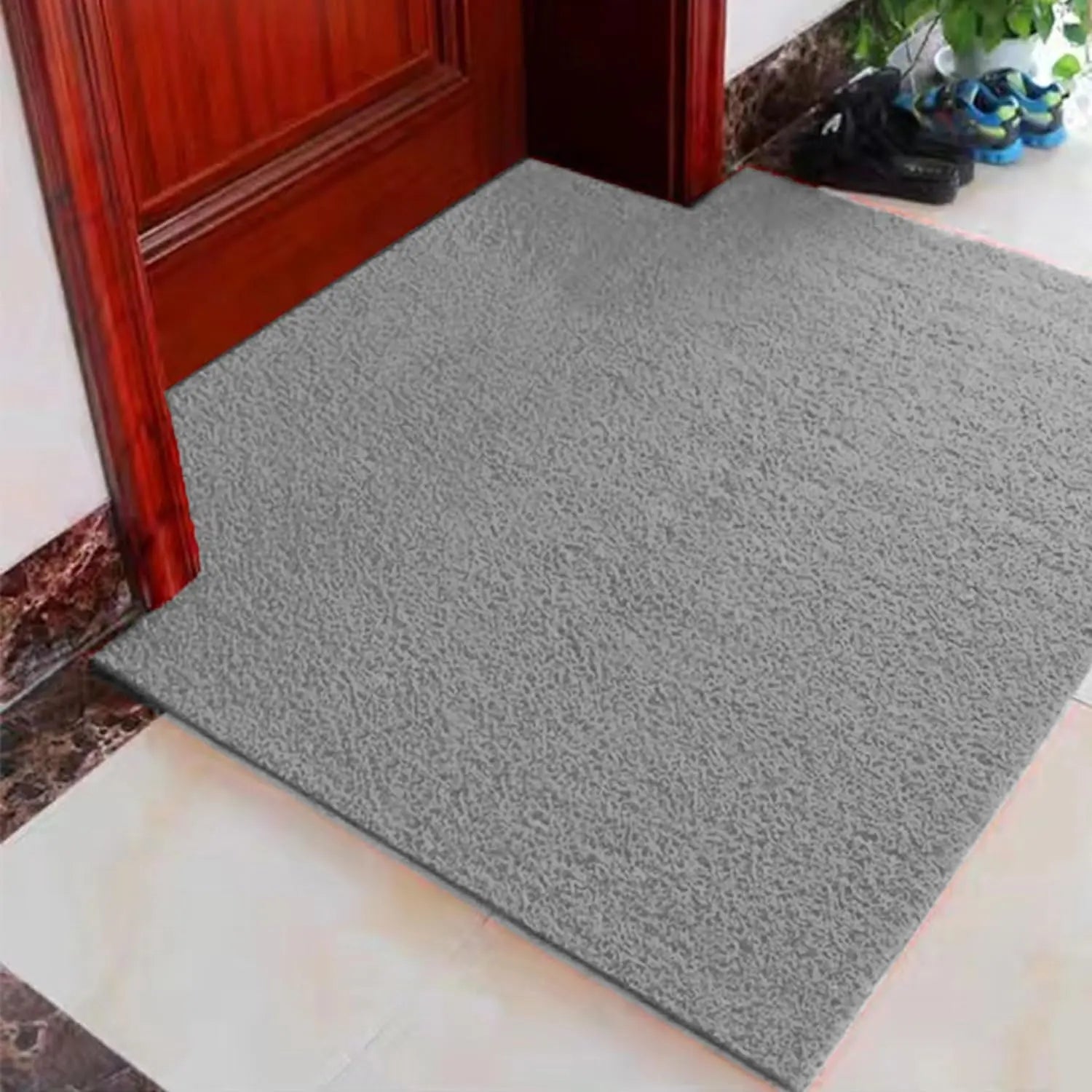 Cushion Noodle Floor Mat for Entryways| Dirt/Mud Trapper Grey Color LifeKrafts