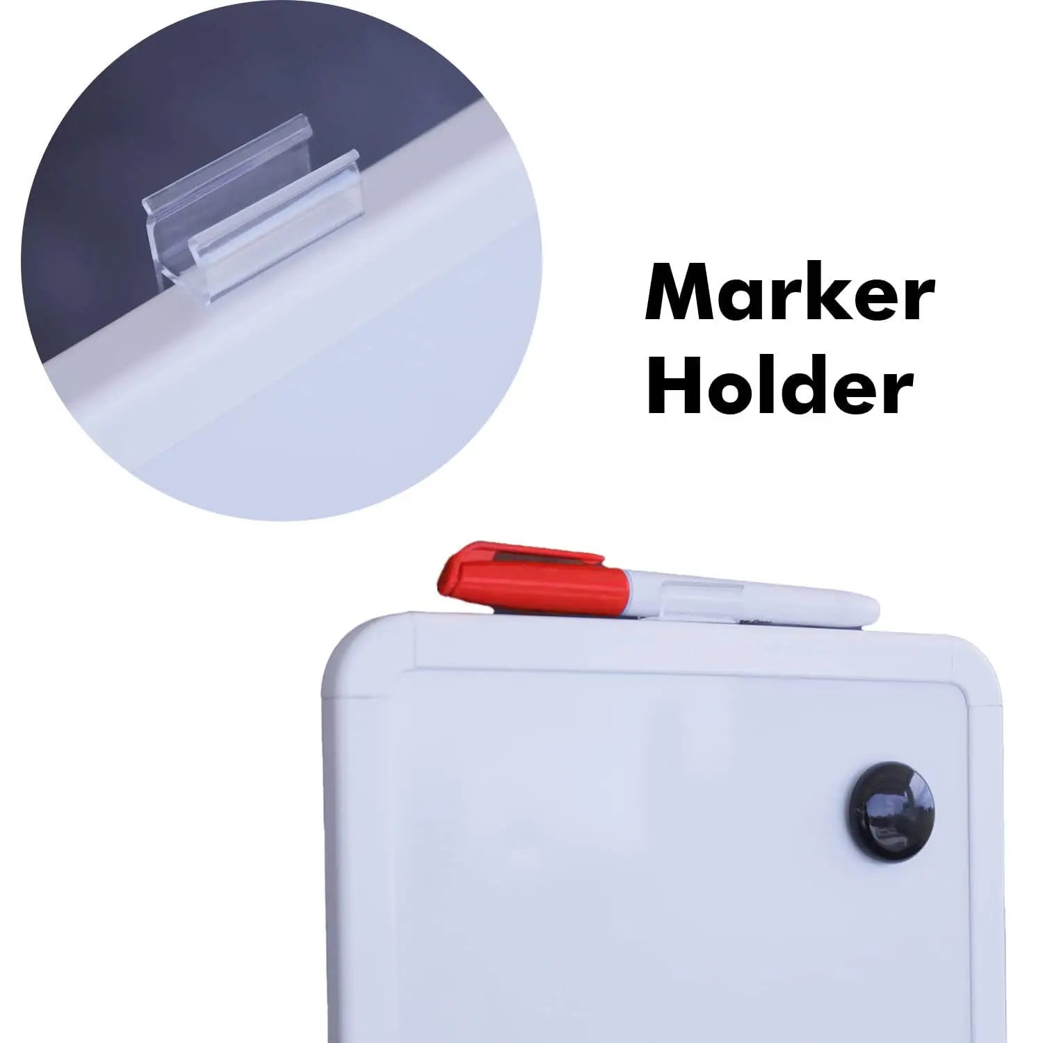 Dry Erase Mini White Board|Size:(8.5X11) Inches,Includes 2 Marker Pens &1 Eraser,Pack Of 1|Single Sided Magnetic White Board For Kids And Adults,Great For Schools,Home,Office,Planning Etc. LifeKrafts