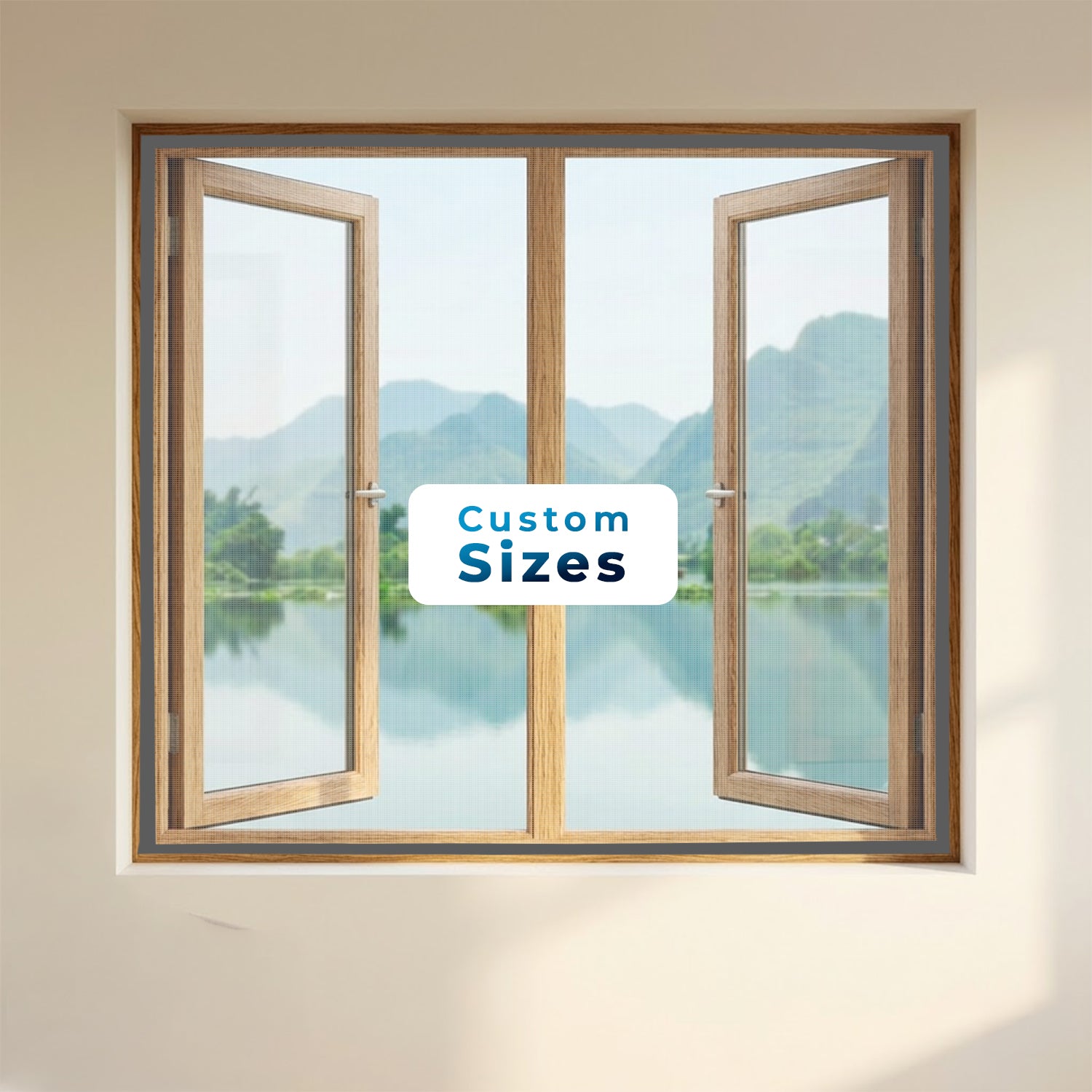 Customizable Mosquito Net For Window | Pre-Stitched | Fiberglass
