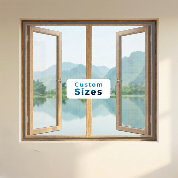 Custom Mosquito Net For Window | Pre-Stitched | Fiberglass