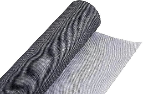 Fiberglass Mesh Roll for Mosquito Window | 120GSM | Charcoal Grey | LifeKrafts