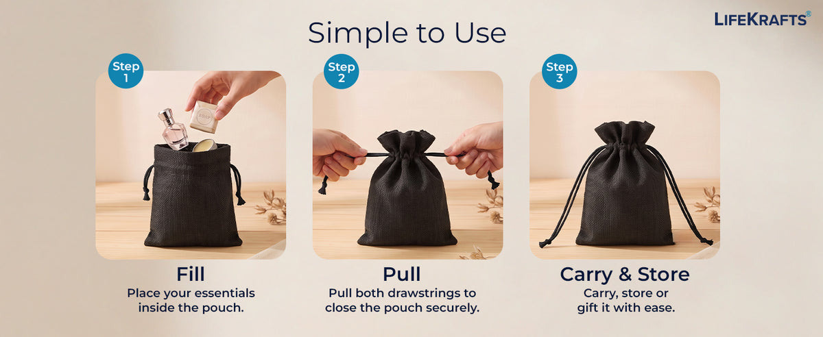 Easy Drawstring Closure