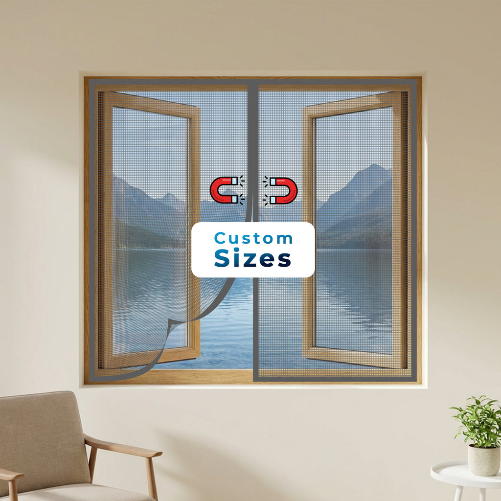 Customizable Mosquito Net for Window | Magnetic | Polyester