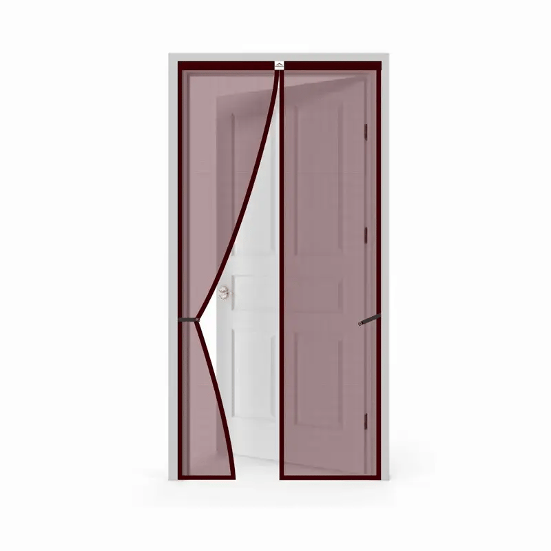 Lifekrafts Magnetic Door Mosquito Net (Brown)