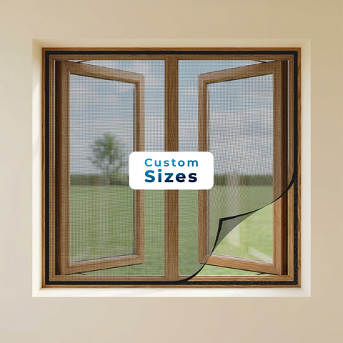 Customizable Mosquito Net For Window | Pre-Stitched | Polyester
