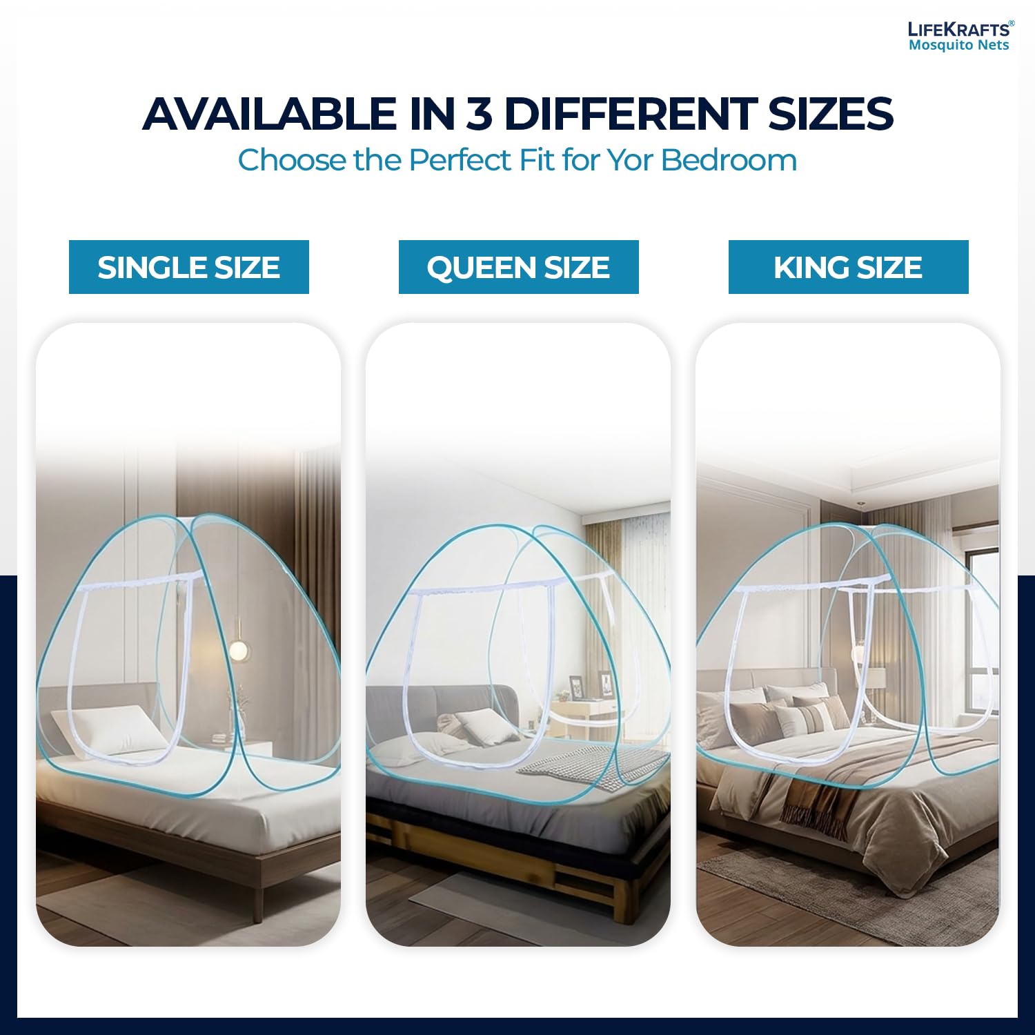 Available in 3 Different Sizes