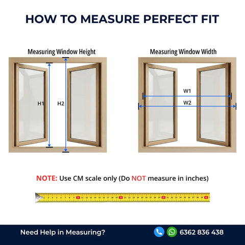Customizable Mosquito Net For Window