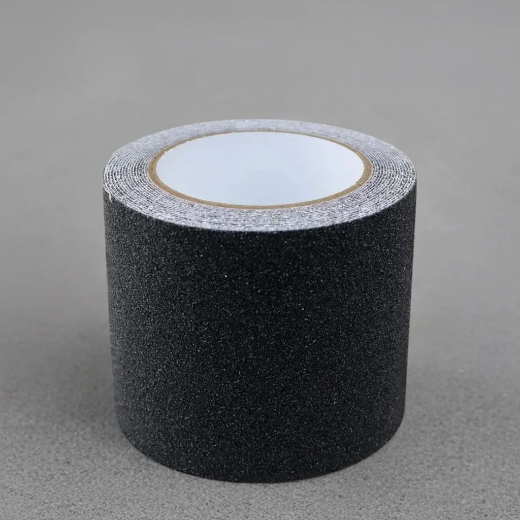 LifeKrafts black anti-skid tape roll with textured abrasive surface