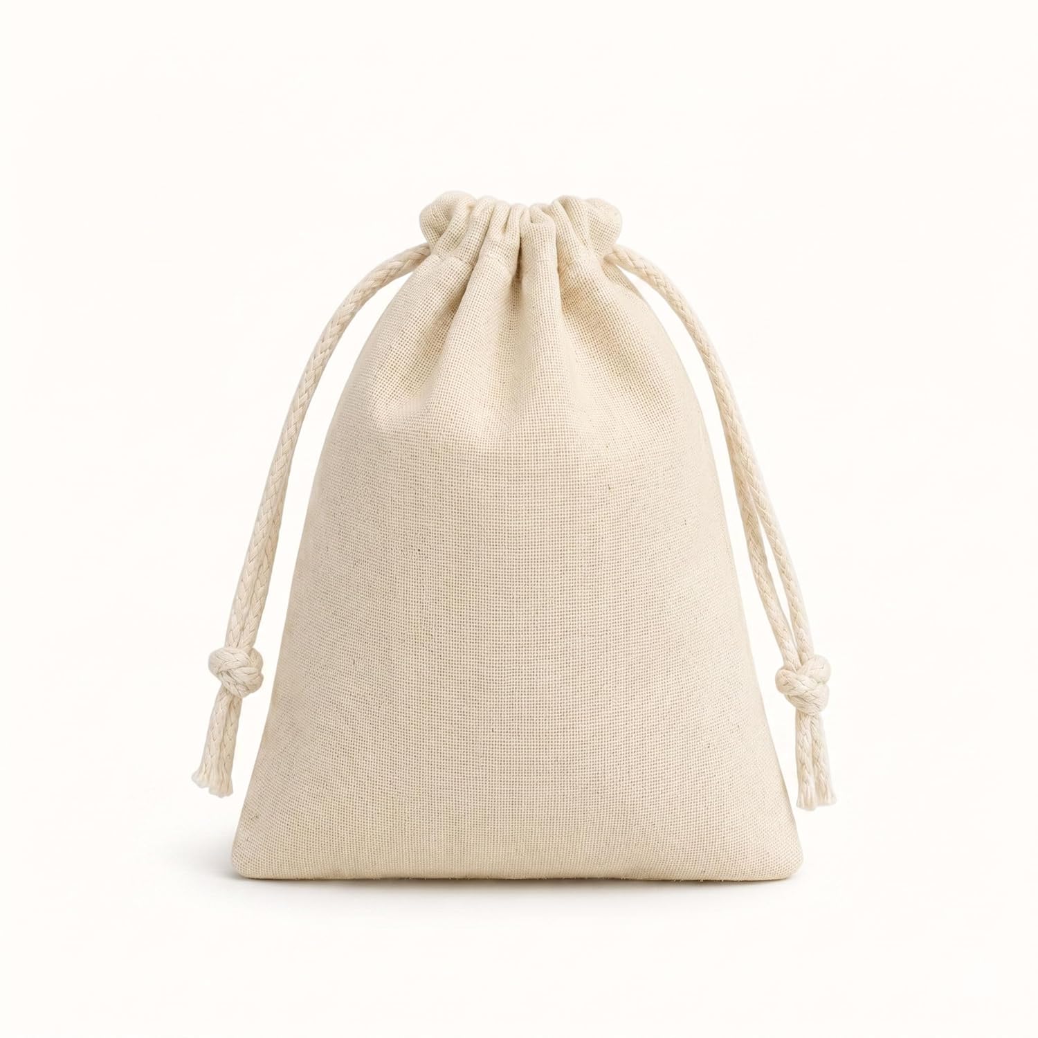 Natural Cotton Bags | Adjustable Drawstring Bags for Return Gift, Wedding, Diwali, Christmas, Rakhi | LifeKrafts