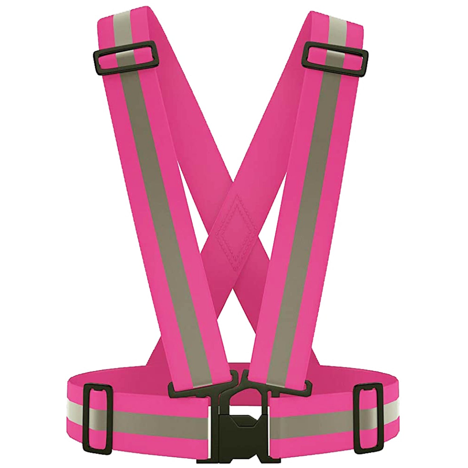 Safety Reflective Vest for Outdoors and Biking - Pink Color LifeKrafts